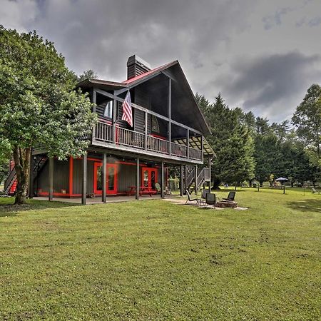 Rivers Edge - Ultimate Riverfront Getaway Hayesville المظهر الخارجي الصورة