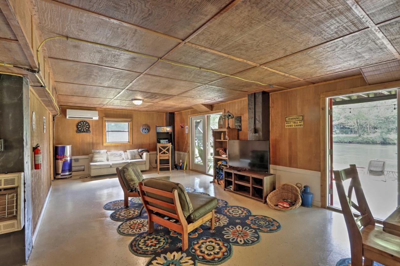 Rivers Edge - Ultimate Riverfront Getaway Hayesville المظهر الخارجي الصورة