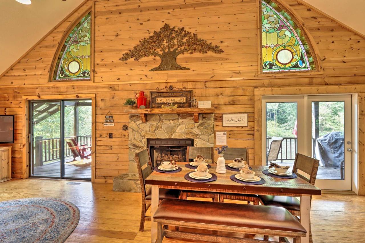 Rivers Edge - Ultimate Riverfront Getaway Hayesville المظهر الخارجي الصورة